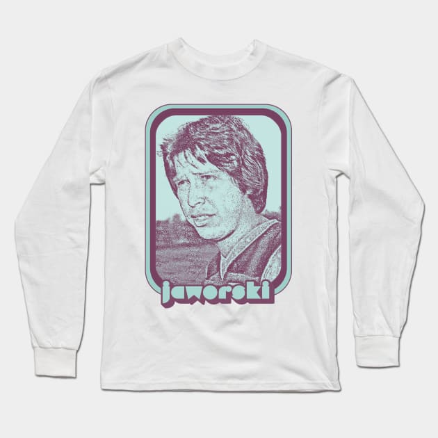 Ron Jaworski // Retro Football Fan Art Design Long Sleeve T-Shirt by DankFutura